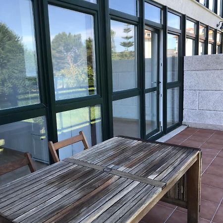 Apartamento Con Terraza Primera Linea De Playa Finisterre Exteriör bild