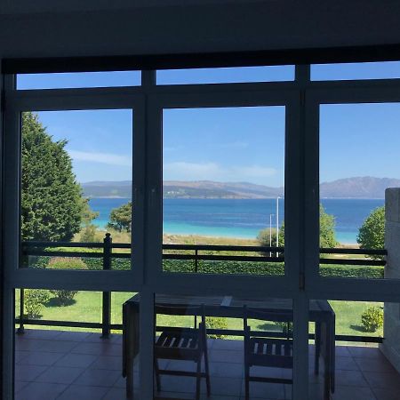 Apartamento Con Terraza Primera Linea De Playa Finisterre Exteriör bild