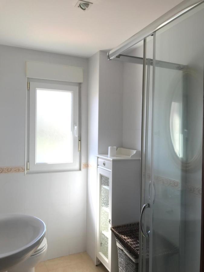 Apartamento Con Terraza Primera Linea De Playa Finisterre Exteriör bild
