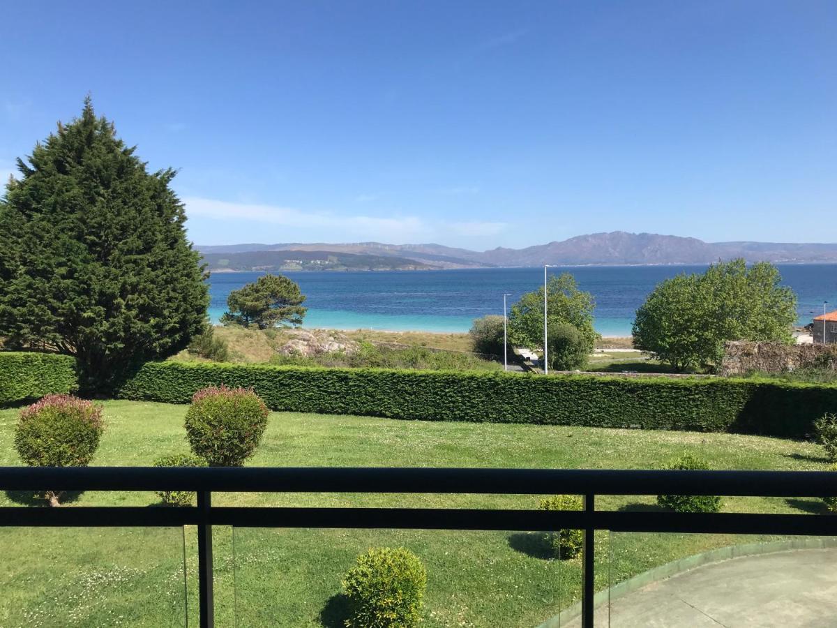 Apartamento Con Terraza Primera Linea De Playa Finisterre Exteriör bild