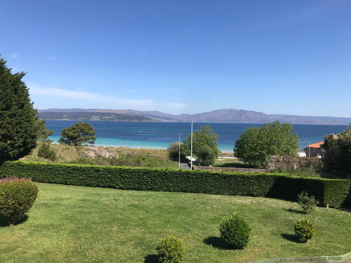 Apartamento Con Terraza Primera Linea De Playa Finisterre Exteriör bild